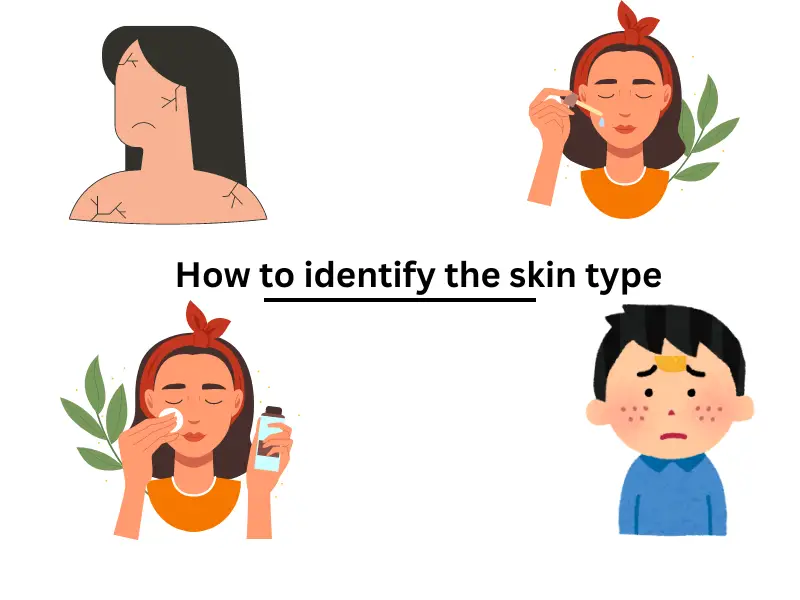 How to identify the skin type