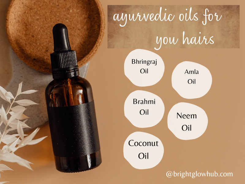 Top 5 Ayurvedic Oils for Thick and Long Hair