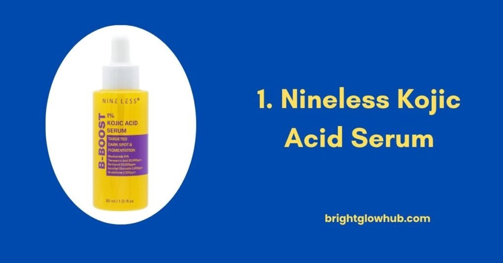 1. Nineless Kojic Acid Serum