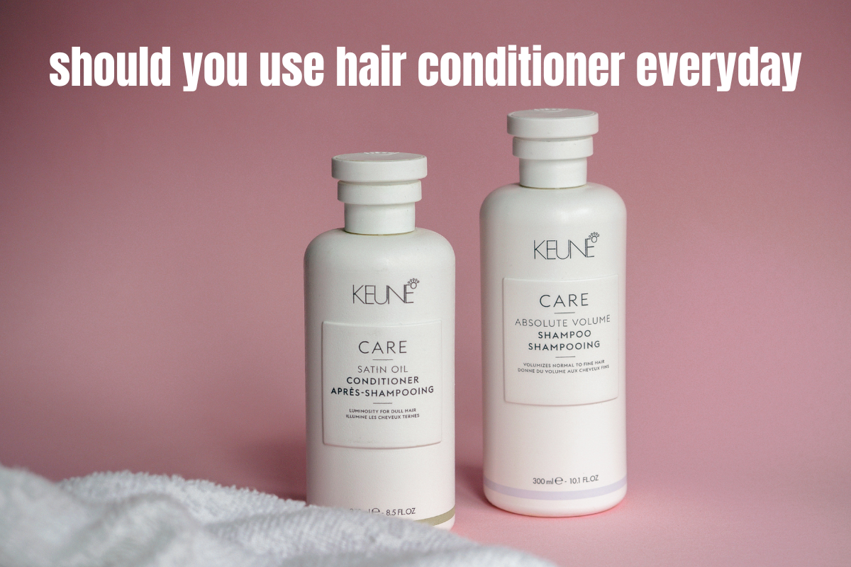 should you use hair conditioner everyday